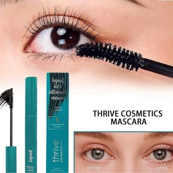 THRIVE Liquid Lash Extensions Mascara Brynn Rich black FULL SIZE FAST SHIP - Picture 6 of 7